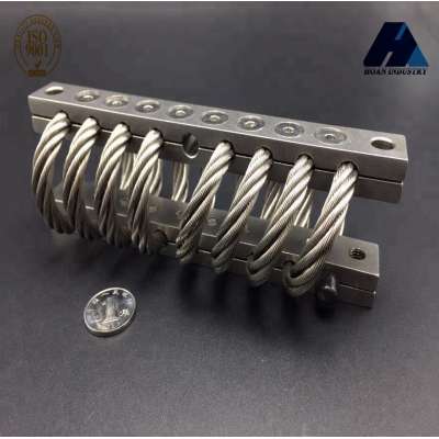 Sensor Antenna Launcher Engine Aerospace Trailer Shock Vibration Insulation JGX-0648D-33A Stainless Steel Wire Rope Isolator