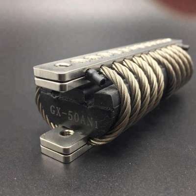 Military Vehicles Defense Missile Rail Electric Cabinet 100G Shock Vibration Insulation GX-60AN Wire Rope Vibration Damper